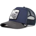 marineblaue-graue-und-schwarze-trucker-kappe-buffel-hard-widowmaker-the-farm-von-goorin-bros