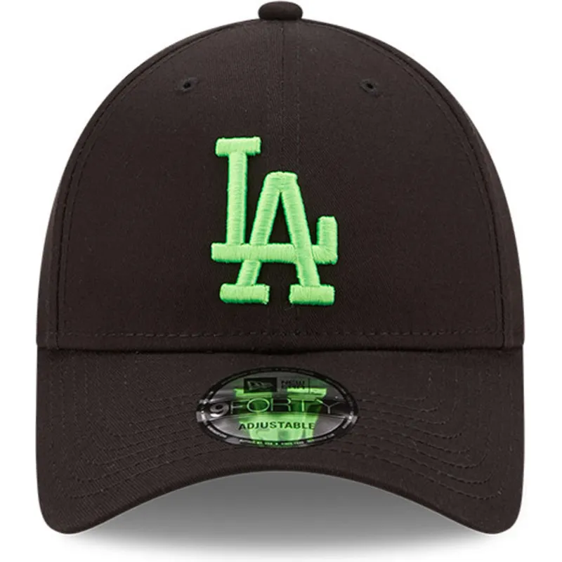 sapkak-ivelt-fekete-allithato-9forty-neon-pack-los-angeles-dodgers-mlb-new-era