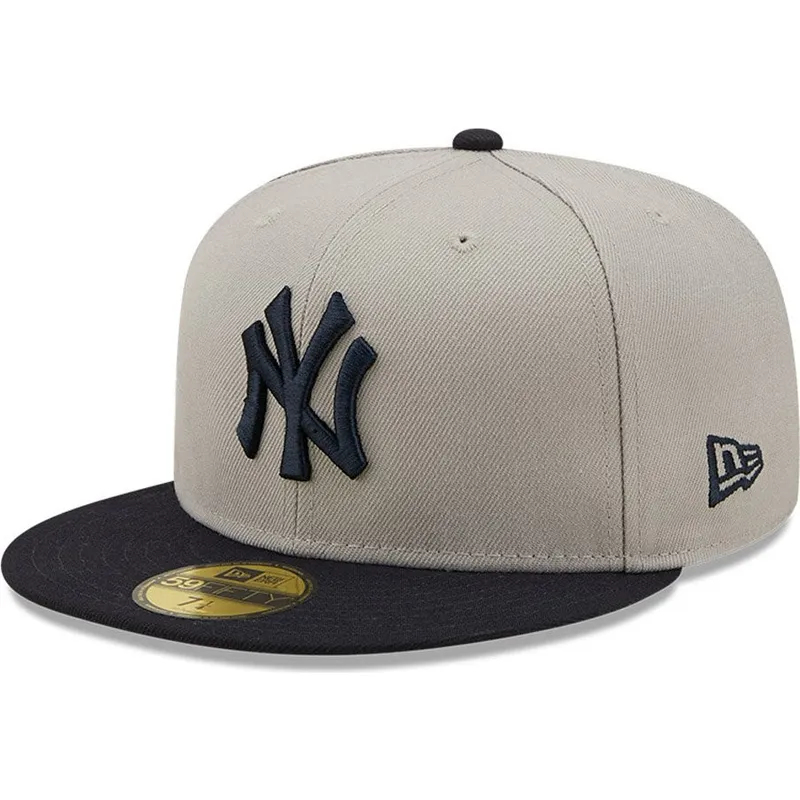 sapkak-lapos-szurke-illesztett-59fifty-parche-lateral-new-york-yankees-mlb-new-era sapkak-lapos-szurke-illesztett-59fifty-parche-lateral-new-york-yankees-mlb-new-era