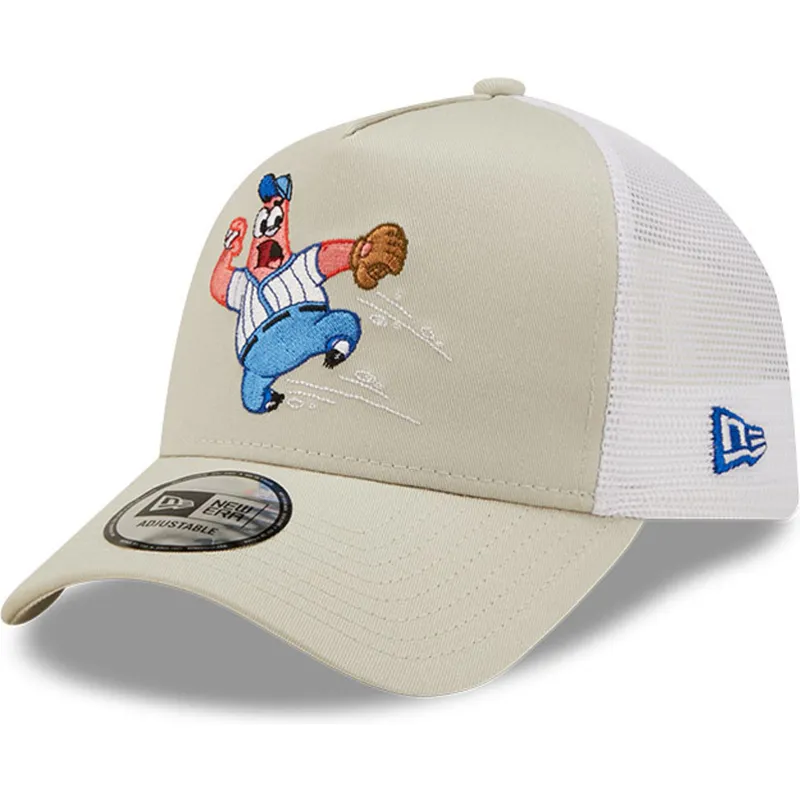 sapkak-ivelt-bezs-snapback-a-frame-sporty-spongebob-es-patrik-csillag-new-era