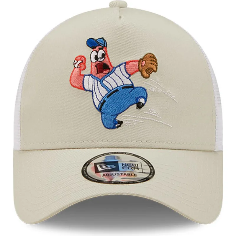 sapkak-ivelt-bezs-snapback-a-frame-sporty-spongebob-es-patrik-csillag-new-era