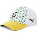 verstellbare-weiss-gelbe-kappe-mit-gebogenem-schirm-neymar-jr-von-puma