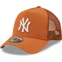 sapkak-ivelt-barna-snapback-a-frame-tonal-mesh-new-york-yankees-mlb-new-era