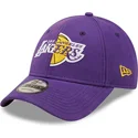 bojd-violett-justerbar-keps-9forty-washed-pack-split-logo-fran-los-angeles-lakers-nba-av-new-era