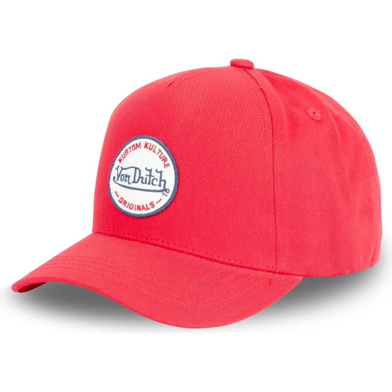 sapkak-ivelt-piros-snapback-kustom-kulture-col-red1-von-dutch sapkak-ivelt-piros-snapback-kustom-kulture-col-red1-von-dutch
