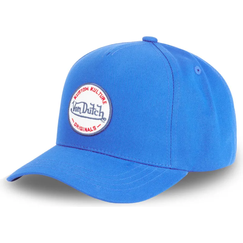 sapkak-ivelt-kek-snapback-kustom-kulture-col-rblu-von-dutch