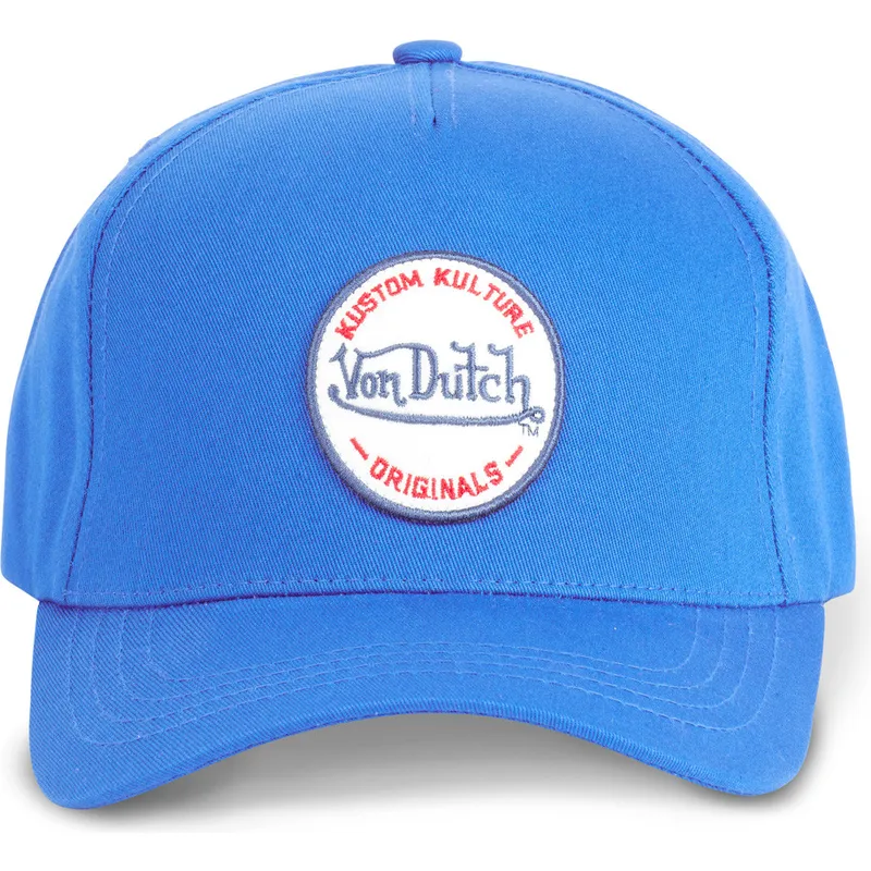 sapkak-ivelt-kek-snapback-kustom-kulture-col-rblu-von-dutch