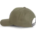 grune-snapback-cap-mit-gebogenem-schirm-kustom-kulture-col-kaki-von-von-dutch