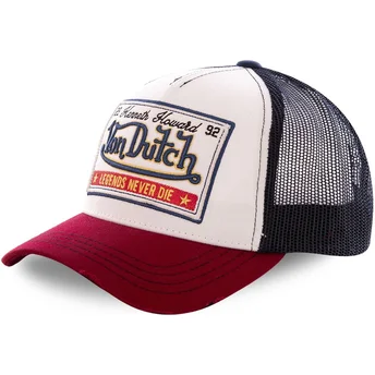 Sapkák ívelt fehér snapback , Legends Never Die CAS WB07 Von Dutch