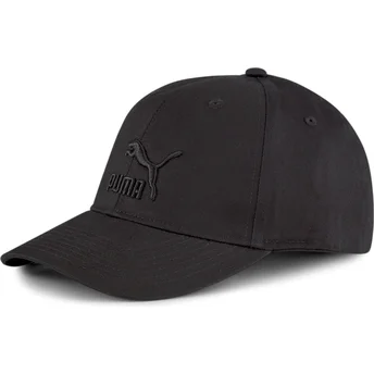 schwarze-verstellbare-curved-cap-mit-schwarzem-classics-archive-logo-von-puma