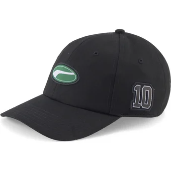 Puma Curved Brim Patch 10 Black Adjustable Cap