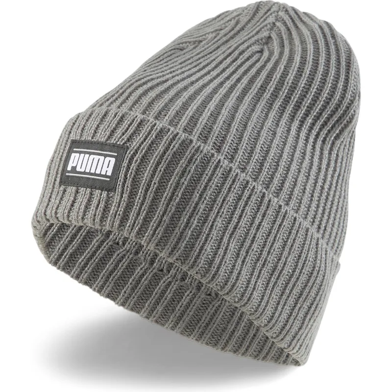 sapkak-szurke-ribbed-classic-cuff-puma