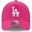 sapkak-ivelt-rozsaszin-snapback-a-frame-tonal-mesh-los-angeles-dodgers-mlb-new-era