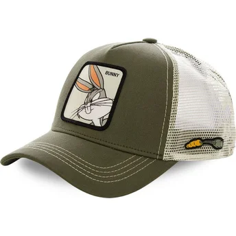 Grön trucker-keps Bugs Bunny BUN2 Looney Tunes från Capslab
