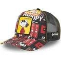 sapkak-ivelt-fekete-snapback-joe-cool-pea-sam1-snoopy-foldimogyoro-capslab