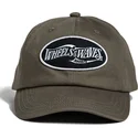 braune-gebogene-snapback-kappe-commando-ww14-von-wheels-and-waves