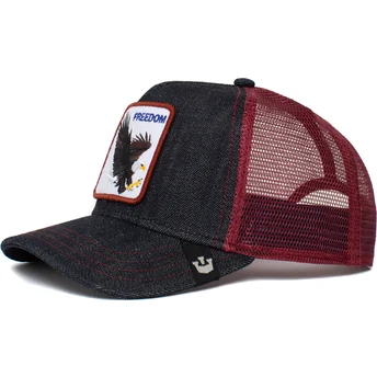 sapkak-ivelt-sotetkek-snapback-the-freedom-eagle-the-farm-goorin-bros