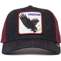 sapkak-ivelt-sotetkek-snapback-the-freedom-eagle-the-farm-goorin-bros