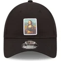 sapkak-ivelt-fekete-allithato-9forty-patch-mona-le-louvre-new-era