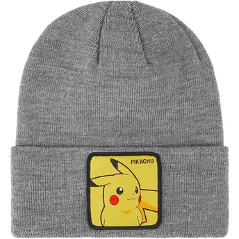 Capslab Pikachu BON PIK2 Pokémon Grey Beanie