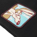 capslab-wile-e-coyote-bon-coy1-looney-tunes-black-beanie