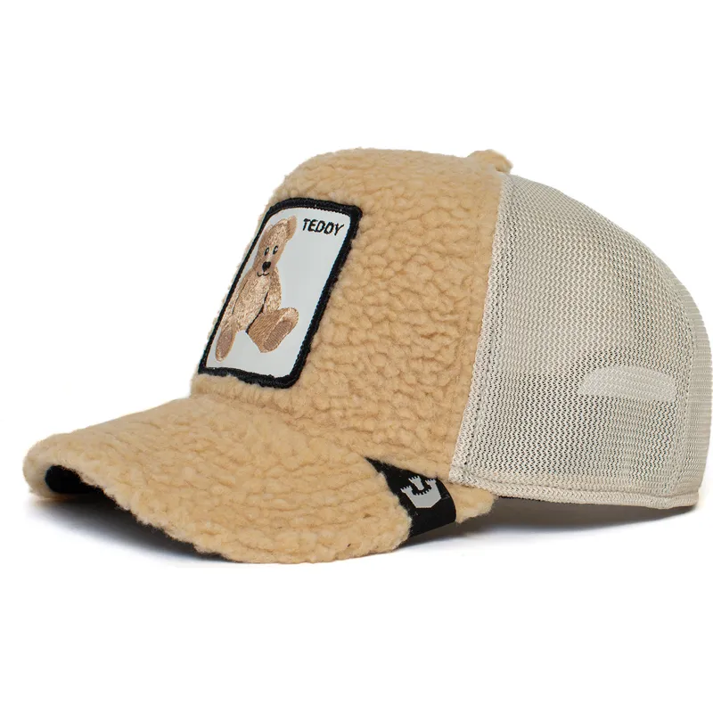 cap-ivelt-bezhov-snapbek-de-borreguillo-oso-peluche-teddy-first-best-friend-the-farm-the-farm-de-goorin-bros