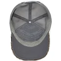 goorin-bros-bunny-business-the-farm-braune-und-graue-trucker-mutze-mit-pluschkaninchen-badge