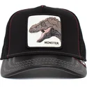 goorin-bros-svart-truckerkeps-dinosaurie-t-rex-monster-tyrant-king-the-farm