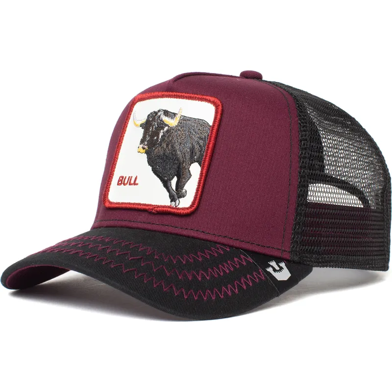 sapkak-ivelt-piros-snapback-the-bull-the-farm-goorin-bros