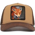 goorin-bros-the-fox-the-farm-braune-trucker-kappe-mit-fuchs