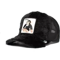 schwarze-trucker-kappe-aus-schaffell-fur-kinder-pluschaffe-bananas-little-nanner-the-farm-von-goorin-bros