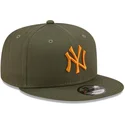 sapkak-lapos-zold-snapback-9fifty-league-essential-new-york-yankees-mlb-new-era