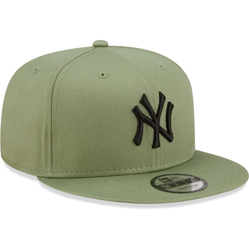 sapkak-lapos-zold-snapback-9fifty-league-essential-new-york-yankees-mlb-new-era