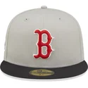 boston-red-sox-mlb-world-series-gra-och-svart-59fifty-anpassad-flat-keps-fran-new-era