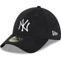 new-era-mlb-new-york-yankees-39thirty-cord-navy-blaue-gebogene-kappe