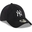 new-era-mlb-new-york-yankees-39thirty-cord-navy-blaue-gebogene-kappe