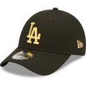 sapkak-ivelt-fekete-allithato-dorado-9forty-metallic-los-angeles-dodgers-mlb-new-era