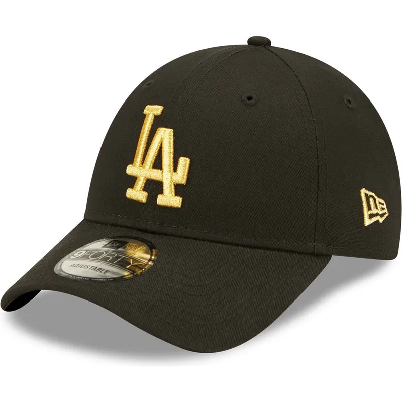 sapkak-ivelt-fekete-allithato-dorado-9forty-metallic-los-angeles-dodgers-mlb-new-era