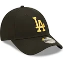 sapkak-ivelt-fekete-allithato-dorado-9forty-metallic-los-angeles-dodgers-mlb-new-era