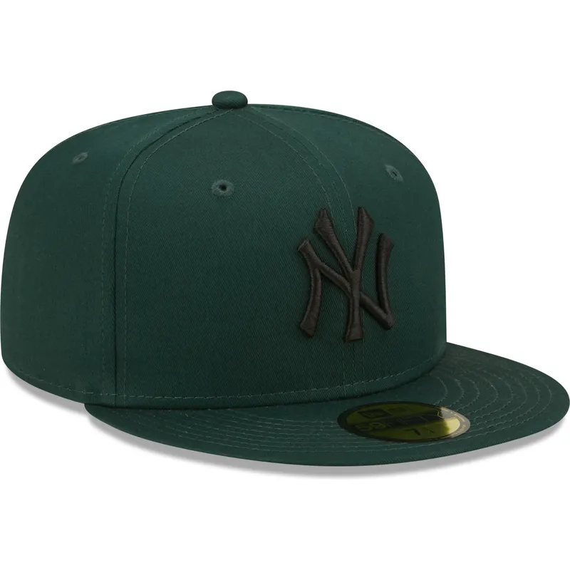 sapkak-lapos-zold-illesztett-59fifty-league-essential-new-york-yankees-mlb-new-era