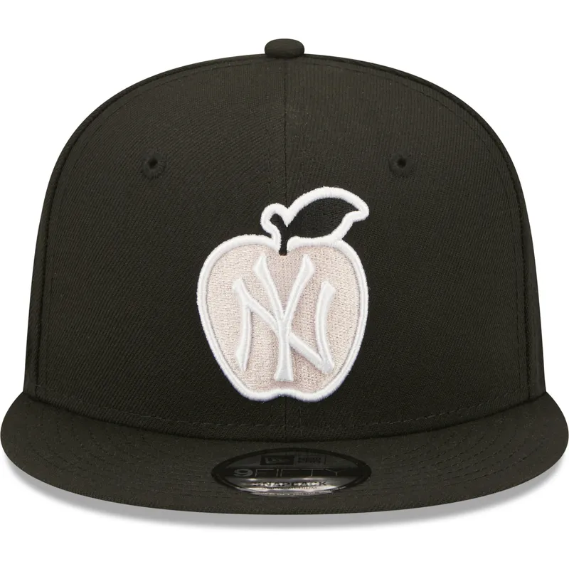 sapkak-lapos-fekete-snapback-9fifty-ny-apple-new-york-yankees-mlb-new-era sapkak-lapos-fekete-snapback-9fifty-ny-apple-new-york-yankees-mlb-new-era