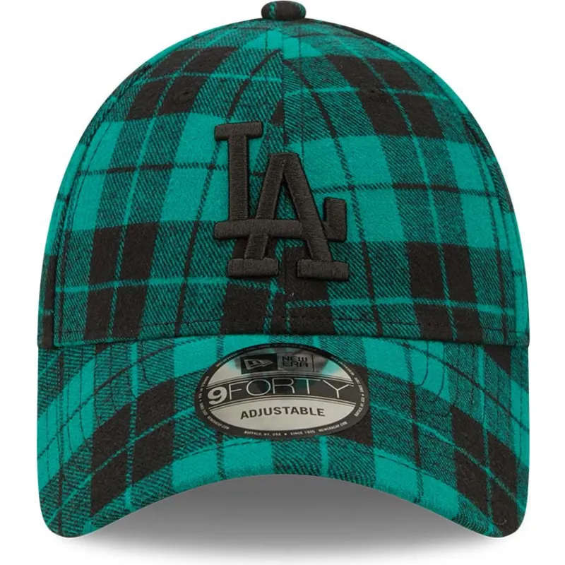 sapkak-ivelt-zold-allithato-9forty-plaid-los-angeles-dodgers-mlb-new-era