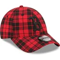 sapkak-ivelt-piros-allithato-9forty-plaid-boston-red-sox-mlb-new-era