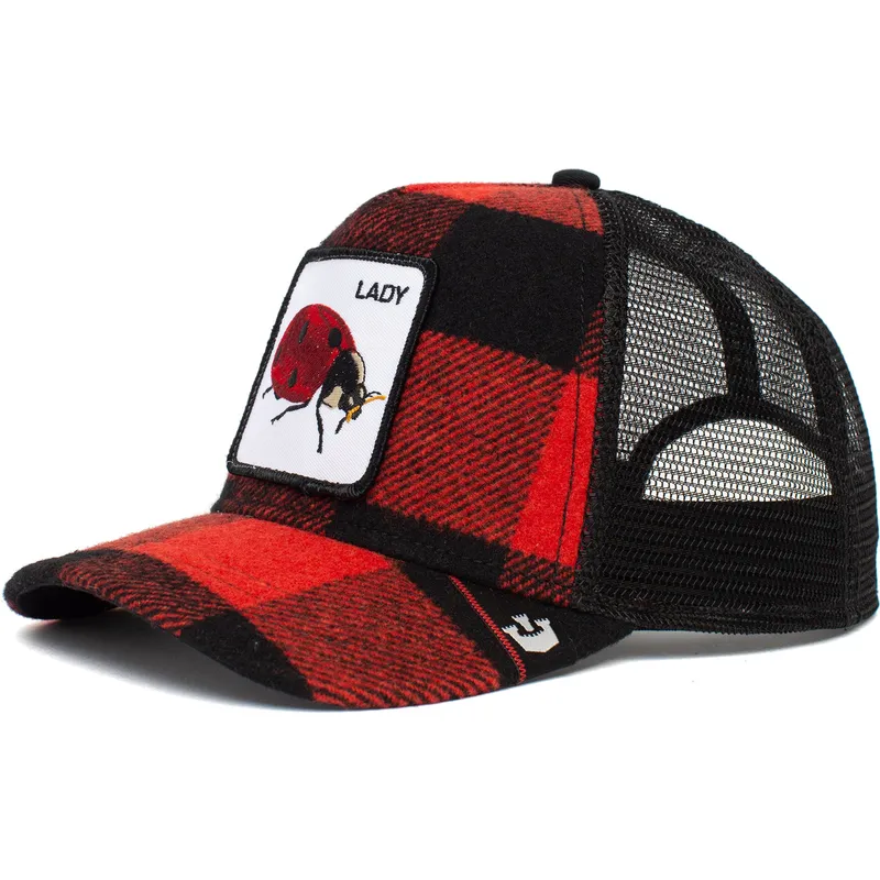 goorin-bros-rote-und-schwarze-trucker-kappe-lady-plaidy-bug-the-farm