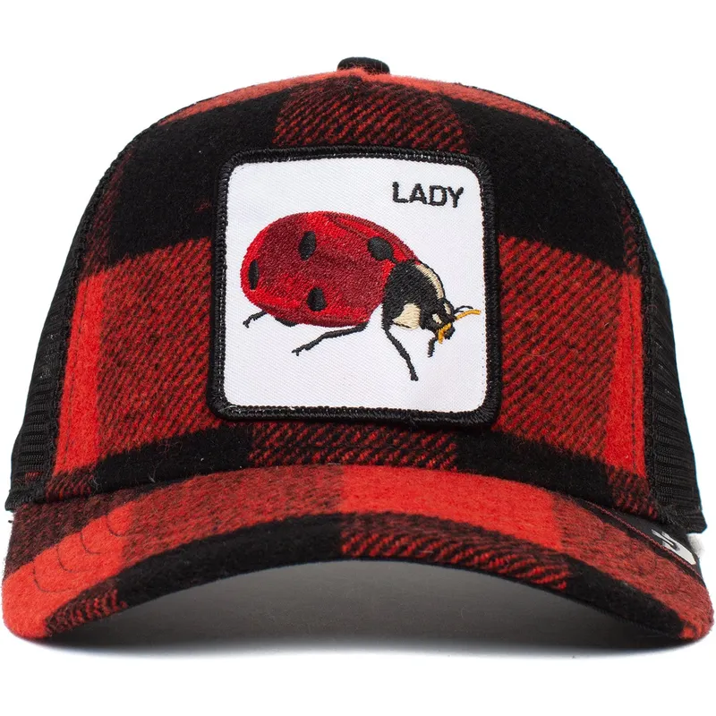 goorin-bros-rote-und-schwarze-trucker-kappe-lady-plaidy-bug-the-farm