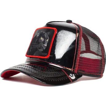 gorra-trucker-negra-pantera-black-panther-power-forever-patent-leather-the-farm-de-goorin-bros