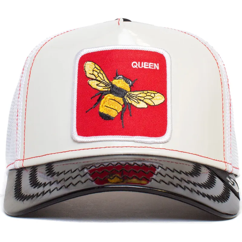 sapkak-ivelt-feher-snapback-the-red-queen-patent-leather-the-farm-goorin-bros sapkak-ivelt-feher-snapback-the-red-queen-patent-leather-the-farm-goorin-bros