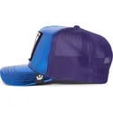 sapkak-ivelt-kek-snapback-siam-fighter-blue-light-metallic-the-farm-goorin-bros
