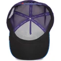 sapkak-ivelt-kek-snapback-siam-fighter-blue-light-metallic-the-farm-goorin-bros