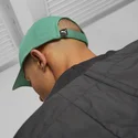 gorra-curva-verde-ajustable-metal-cat-de-puma